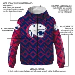personalized south alabama jaguars trellis mesh blue windbreaker jacket best selling
