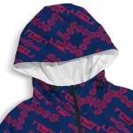 personalized south alabama jaguars trellis mesh blue windbreaker jacket best selling