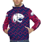 personalized south alabama jaguars trellis mesh blue windbreaker jacket best selling