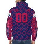 personalized south alabama jaguars trellis mesh blue windbreaker jacket best selling