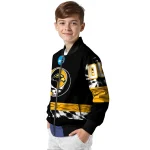 personalized southern miss golden eagles circle skull black bomber jacket best selling