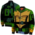 personalized southern miss golden eagles turtle armor bomber jacket best selling