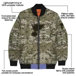 personalized st louis blues camouflage abstract camouflage bomber jacket best selling