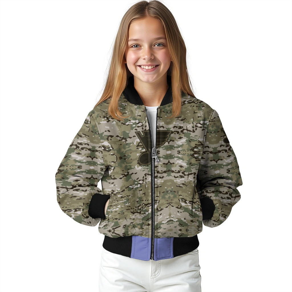 personalized st louis blues camouflage abstract camouflage bomber jacket top rated personalized st louis blues camouflage abstract camouflage bomber jacket top rated