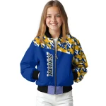 personalized st louis blues flag scratch effect blue bomber jacket best selling