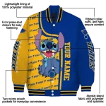 personalized st louis blues stitch laughing blue varsity jacket best selling
