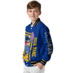 personalized st louis blues stitch laughing blue varsity jacket best selling