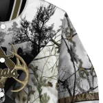 personalized st louis cardinals deer skull camouflage white varsity jacket best selling