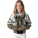 personalized st louis cardinals deer skull camouflage white varsity jacket best selling