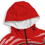 personalized tampa bay buccaneers pattern layers red windbreaker jacket best selling