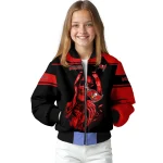 personalized tampa bay buccaneers reaper hands red black bomber jacket best selling