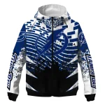 personalized tampa bay lightning brick motion blue black windbreaker jacket best selling