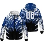 personalized tampa bay lightning brick motion blue black windbreaker jacket best selling
