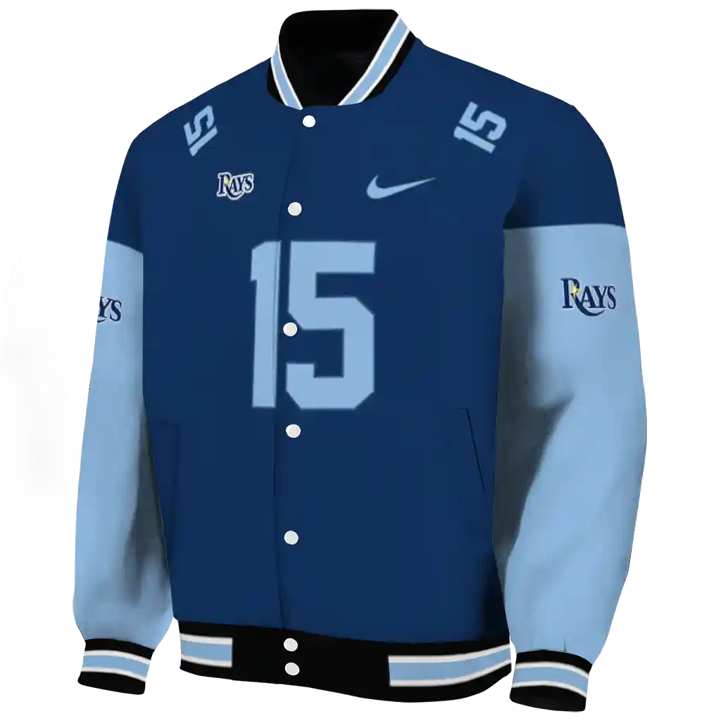 personalized tampa bay rays team patch navy varsity jacket best selling personalized tampa bay rays team patch navy varsity jacket best selling