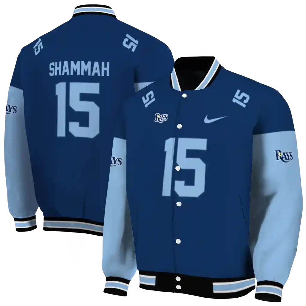 personalized tampa bay rays team patch navy varsity jacket fashion forward personalized tampa bay rays team patch navy varsity jacket fashion forward