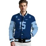 personalized tampa bay rays team patch navy varsity jacket best selling