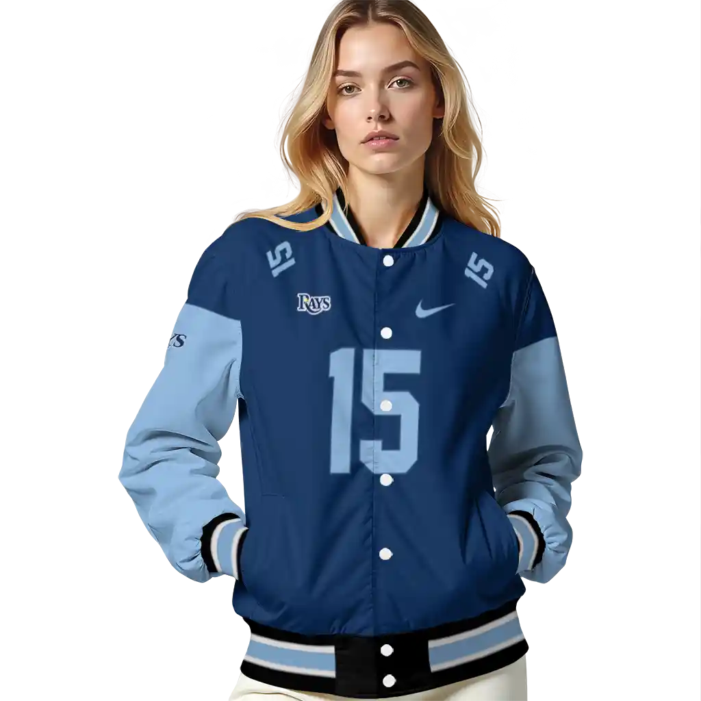 personalized tampa bay rays team patch navy varsity jacket latest model personalized tampa bay rays team patch navy varsity jacket latest model