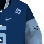 personalized tampa bay rays team patch navy varsity jacket best selling