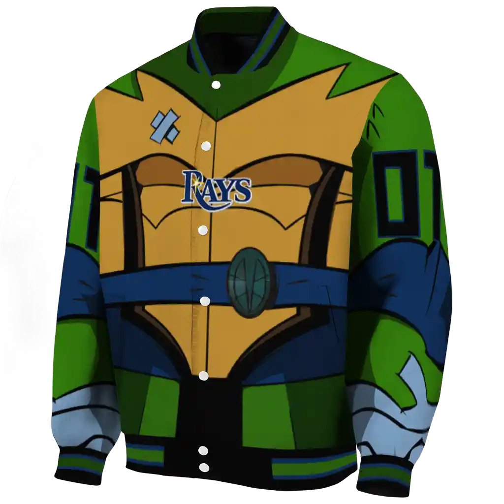 personalized tampa bay rays turtle armor varsity jacket best selling personalized tampa bay rays turtle armor varsity jacket best selling