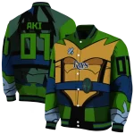personalized tampa bay rays turtle armor varsity jacket best selling