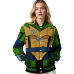 personalized tampa bay rays turtle armor varsity jacket best selling