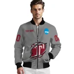 personalized temple owls feral slash grey bomber jacket best selling