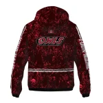 personalized temple owls shards cluster red windbreaker jacket best selling