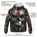 personalized temple owls skull camo camouflage windbreaker jacket best selling