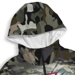 personalized temple owls skull camo camouflage windbreaker jacket best selling