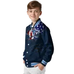 personalized tennessee titans american pride tears navy varsity jacket best selling