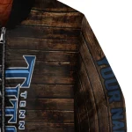 personalized tennessee titans flag wood brown bomber jacket best selling