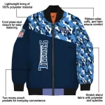 personalized tennessee titans freedom claw navy bomber jacket best selling