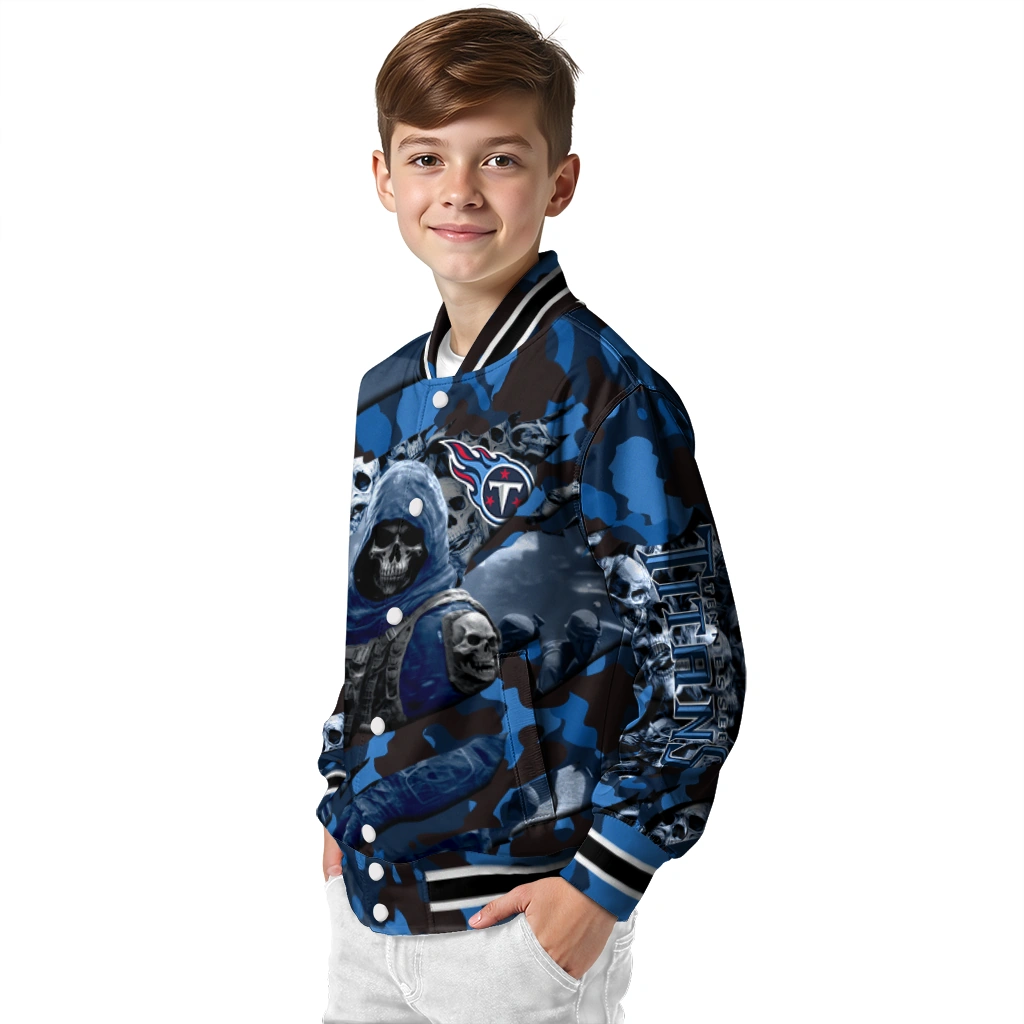 personalized tennessee titans skull horde navy varsity jacket trendy personalized tennessee titans skull horde navy varsity jacket trendy