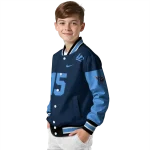 personalized tennessee titans team patch navy varsity jacket best selling