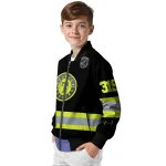 personalized texas rangers heartbeat accent black green bomber jacket best selling