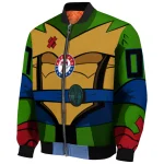 personalized texas rangers turtle armor bomber jacket best selling
