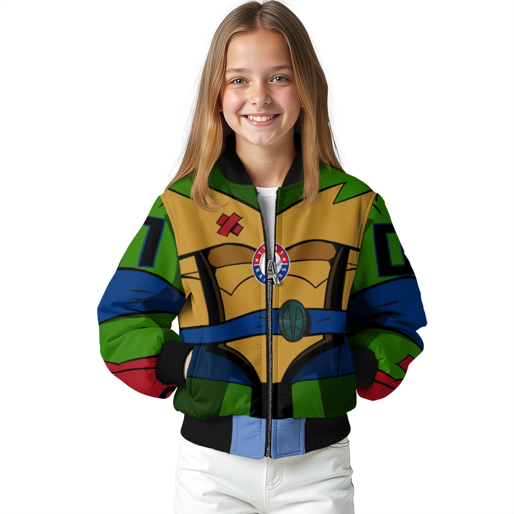 personalized texas rangers turtle armor bomber jacket top rated personalized texas rangers turtle armor bomber jacket top rated