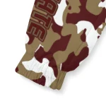 personalized texas state bobcats camouflage mashup maroon windbreaker jacket best selling
