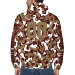 personalized texas state bobcats camouflage mashup maroon windbreaker jacket best selling