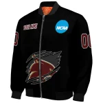 personalized texas state bobcats claw shred black bomber jacket best selling
