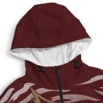 personalized texas state bobcats pattern layers maroon windbreaker jacket best selling