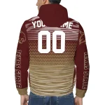 personalized texas state bobcats pattern layers maroon windbreaker jacket best selling