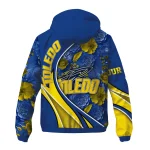 personalized toledo rockets blossoms helmet blue windbreaker jacket best selling