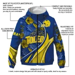personalized toledo rockets blossoms helmet blue windbreaker jacket best selling