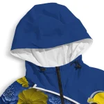 personalized toledo rockets blossoms helmet blue windbreaker jacket best selling