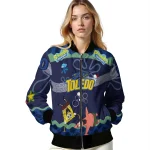 personalized toledo rockets spongebob playtime blue bomber jacket best selling