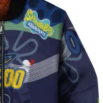 personalized toledo rockets spongebob playtime blue bomber jacket best selling