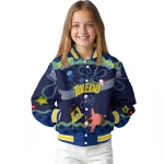 personalized toledo rockets spongebob playtime blue varsity jacket best selling