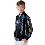 personalized toronto blue jays star stripes blue black bomber jacket best selling
