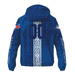 personalized toronto blue jays tribal swirls blue windbreaker jacket best selling